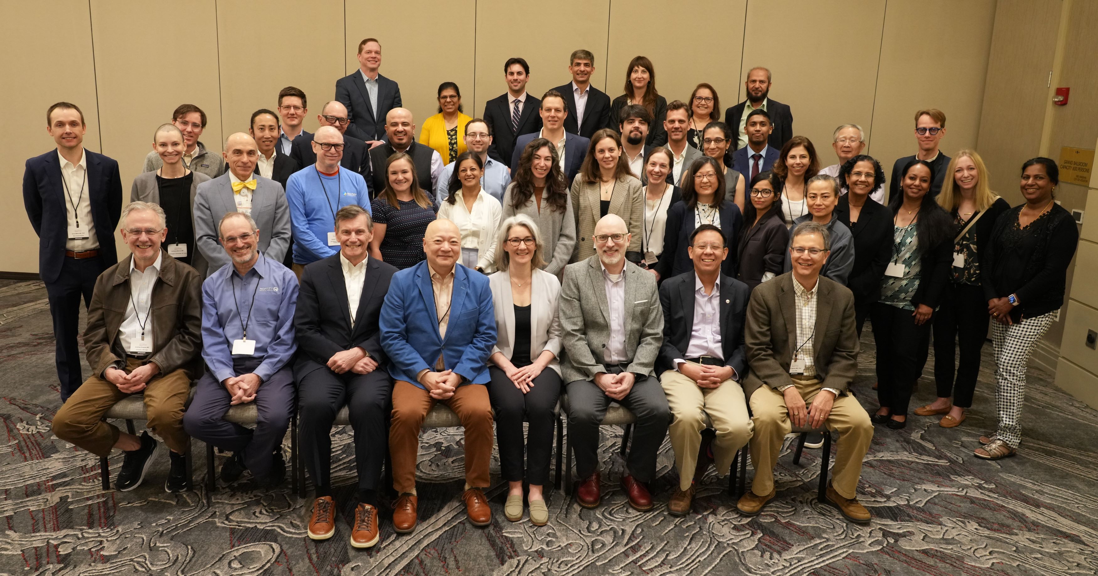 Group photo of merkel researchers 