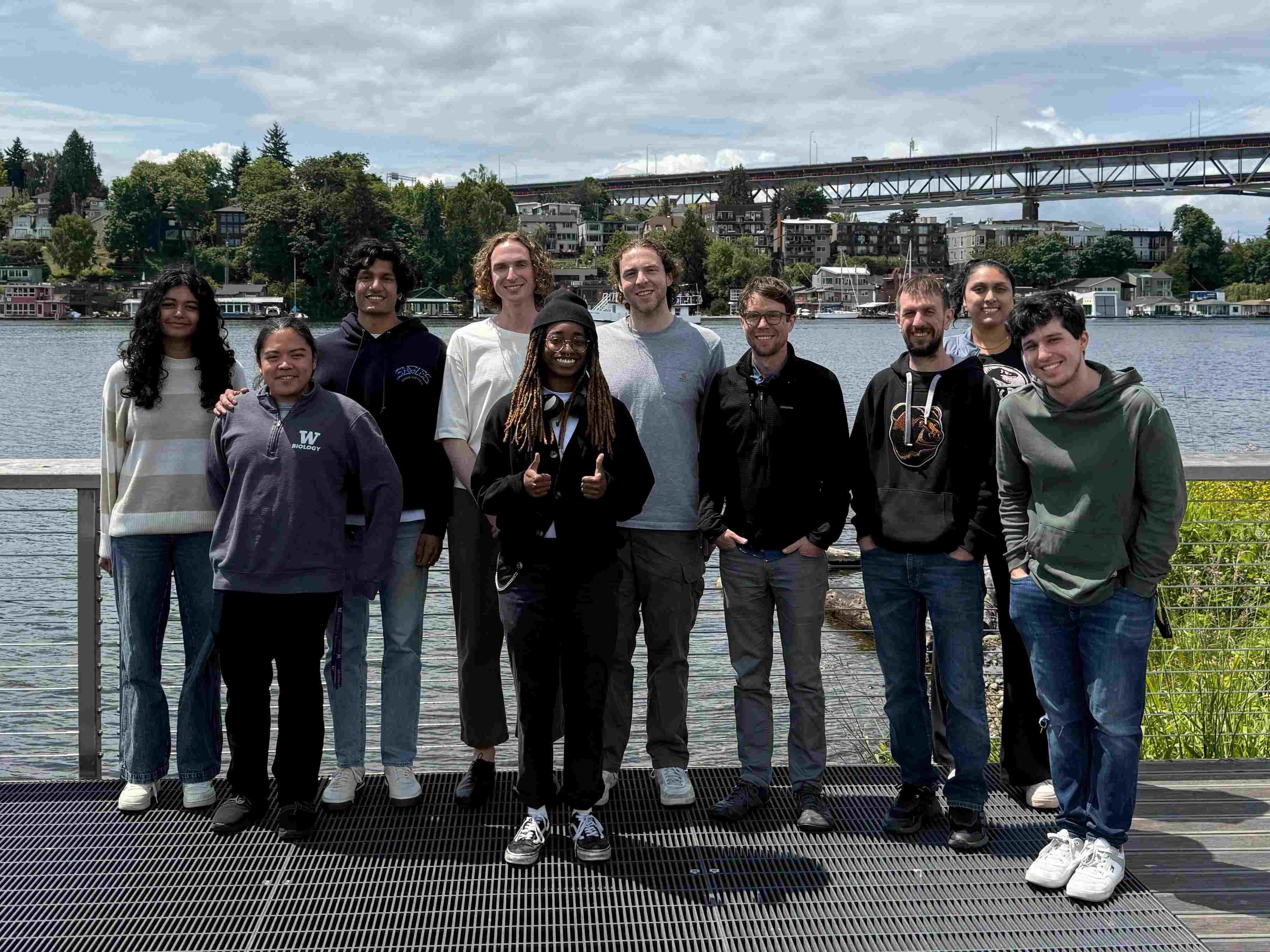 Nina Shetty, Elgene Quitevis, Sunny Dighe, Erik Black, Sade Onibokun, Graham Robertson, Jeff Rasmussen, Eric Peterman, Sam Fernandes and Seb Wojtowicz