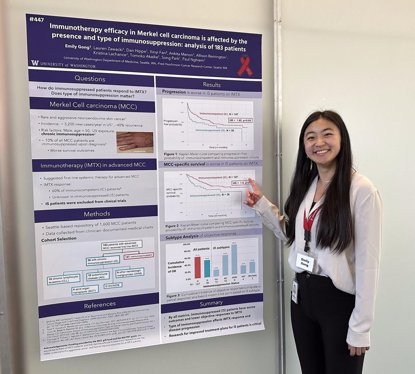 Emily Gong, Undergraduate Research Assistant