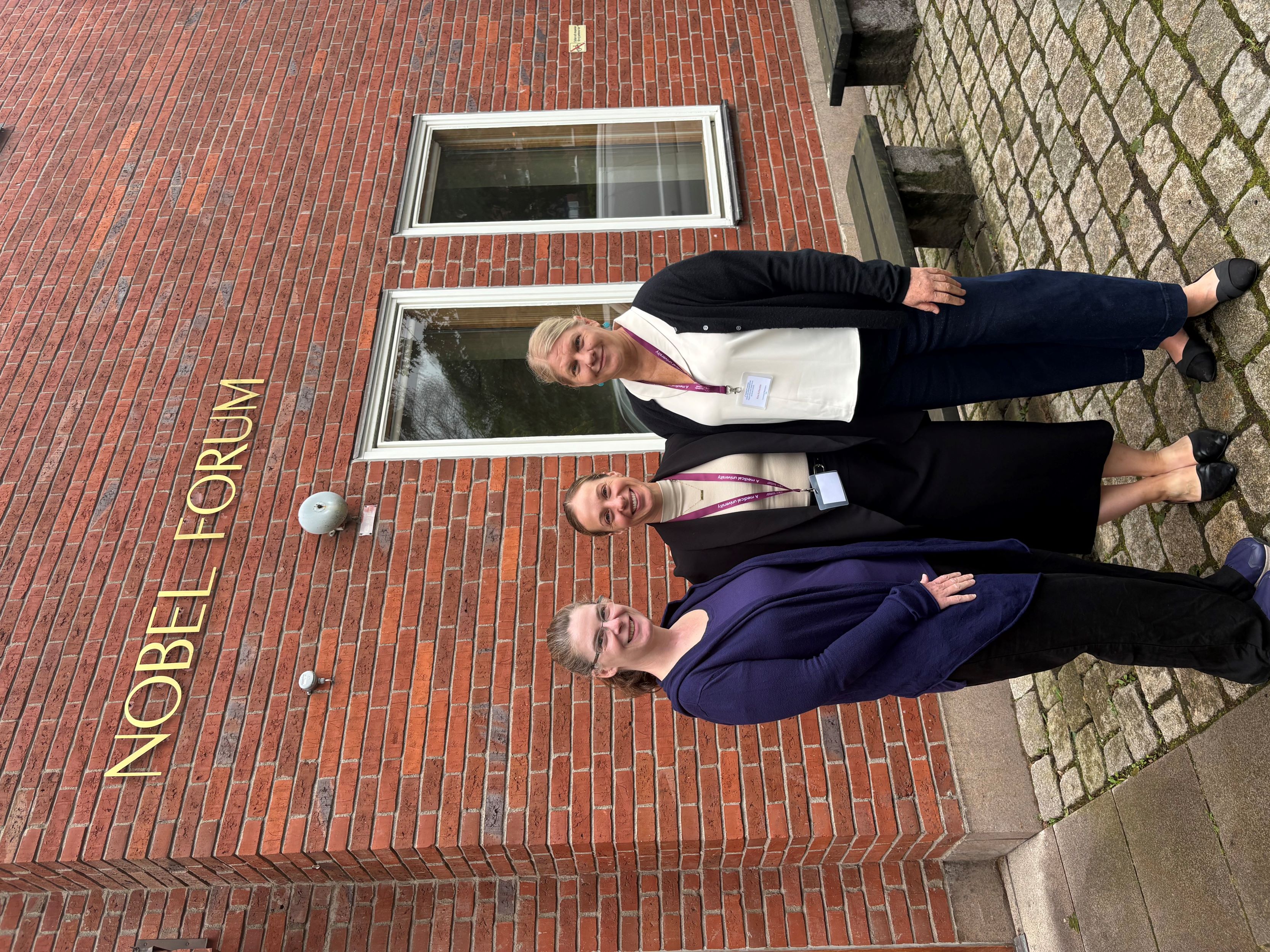 (l-r) MC3 Leadership Team; Candice Church, Rima Kulikauskas, Krista Lachance